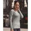 J. America Women's Glitter Long Sleeve T-Shirt