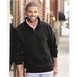 J. America Heavyweight Fleece Quarter-Zip Sweatshirt