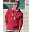 J. America Triblend Fleece Hooded Sweatshirt