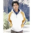 J. America Vintage Quarter-Zip Hooded Sweatshirt