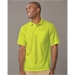 JERZEES SpotShield™ 50/50 Polo with Pocket