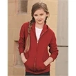 JERZEES NuBlend® Youth Full-Zip Hooded Sweatshirt