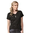 LAT Women's V-Neck Premium Jersey Tee