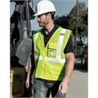 Kishigo Clear ID Vest with Zipper Closure