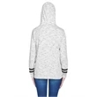 Ladies' Melange Scuba Neck Sweatshirt