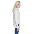 Ladies' Melange Scuba Neck Sweatshirt