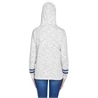 Ladies' Melange Scuba Neck Sweatshirt