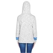 Ladies' Melange Scuba Neck Sweatshirt