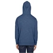 Adult Melange Fleece Pullover Hooded Sweatshirt