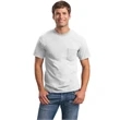 Gildan - Ultra Cotton 100% US Cotton T-Shirt with Pocket.