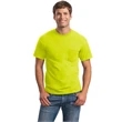 Gildan - Ultra Cotton 100% US Cotton T-Shirt with Pocket.