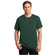 Jerzees - Dri-Power 50/50 Cotton/Poly Pocket T-Shirt.