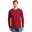 Hanes - Authentic 100% Cotton Long Sleeve T-Shirt.