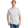 Hanes - Authentic 100% Cotton T-Shirt with Pocket.