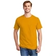 Hanes - Authentic 100% Cotton T-Shirt with Pocket.