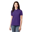 Port Authority Ladies Heavyweight Cotton Pique Polo.