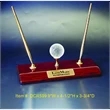 Golf Desk Set Crystal Award Trophy.