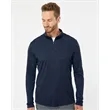Adidas Men's Lightweight Melange Quarter-Zip Pullover