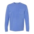 Comfort Colors Garment-Dyed Heavyweight Long Sleeve Pocke...
