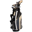 Strata Tour 16 Piece Golf Club Set - Gold-Black-White