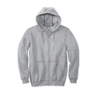 Carhartt Midweight Hooded Zip-Front Sweatshirt.