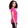 Ladies' Ultimate CVC V-Neck T-Shirt