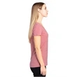 Ladies' Ultimate CVC V-Neck T-Shirt