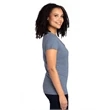 Ladies' Ultimate CVC V-Neck T-Shirt