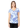 Ladies' Ultimate CVC V-Neck T-Shirt