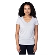 Ladies' Ultimate CVC V-Neck T-Shirt