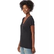 Ladies' Slinky-Jersey V-Neck T-Shirt