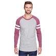 Men's Gameday Mash-Up Long Sleeve Fine Jersey T-Shirt