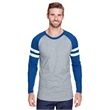 Men's Gameday Mash-Up Long Sleeve Fine Jersey T-Shirt