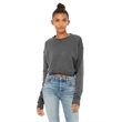 Ladies' Cropped Fleece Crew