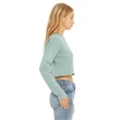 Ladies' Cropped Fleece Crew