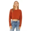 Ladies' Cropped Fleece Crew
