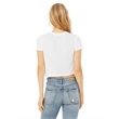 Bella + Canvas Ladies' Flowy Cropped T-Shirt