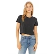 Bella + Canvas Ladies' Flowy Cropped T-Shirt