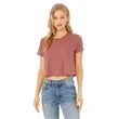 Bella + Canvas Ladies' Flowy Cropped T-Shirt