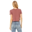 Bella + Canvas Ladies' Flowy Cropped T-Shirt