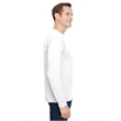 Unisex Union-Made Long-Sleeve Pocket Crew T-Shirt