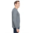 Unisex Union-Made Long-Sleeve Pocket Crew T-Shirt