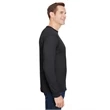 Unisex Union-Made Long-Sleeve Pocket Crew T-Shirt