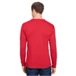 Unisex Union-Made Long-Sleeve Pocket Crew T-Shirt