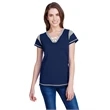 Ladies' Gameday Lace Up T-Shirt