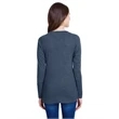 Ladies' Long Sleeve Fine Jersey Lace-Up T-Shirt