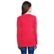 Ladies' Long Sleeve Fine Jersey Lace-Up T-Shirt