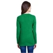 Ladies' Long Sleeve Fine Jersey Lace-Up T-Shirt