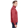 Men's Tonal Space-Dye Quarter-Zip