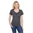 Ladies' Tonal Space-Dye T-Shirt